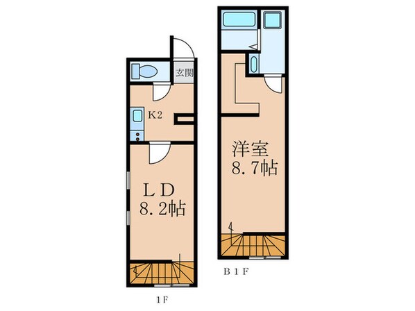 RIVENDELL　EBISUの物件間取画像